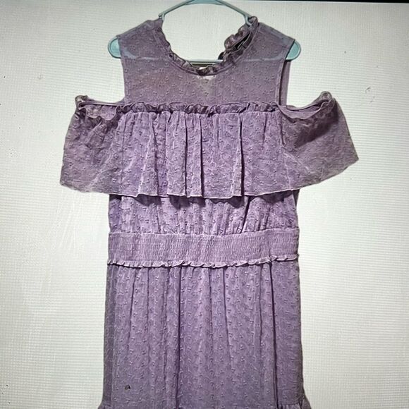 Lane Bryant Lavender Off-Shoulder Dress - Picture 1 of 11